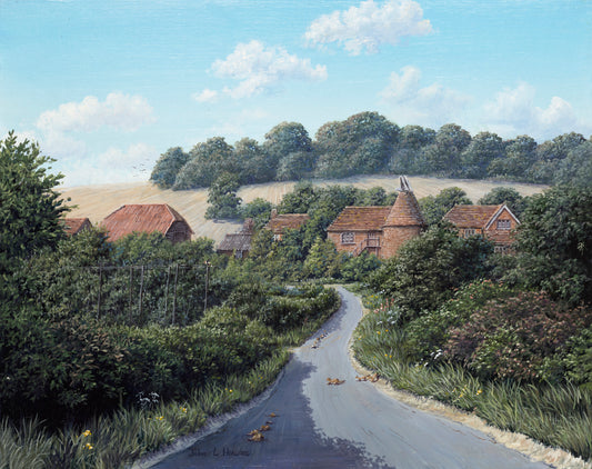 Kentish Oasthouse - In the weald of Kent