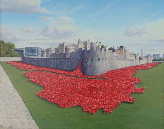 Tower of London - Poppies at the Tower